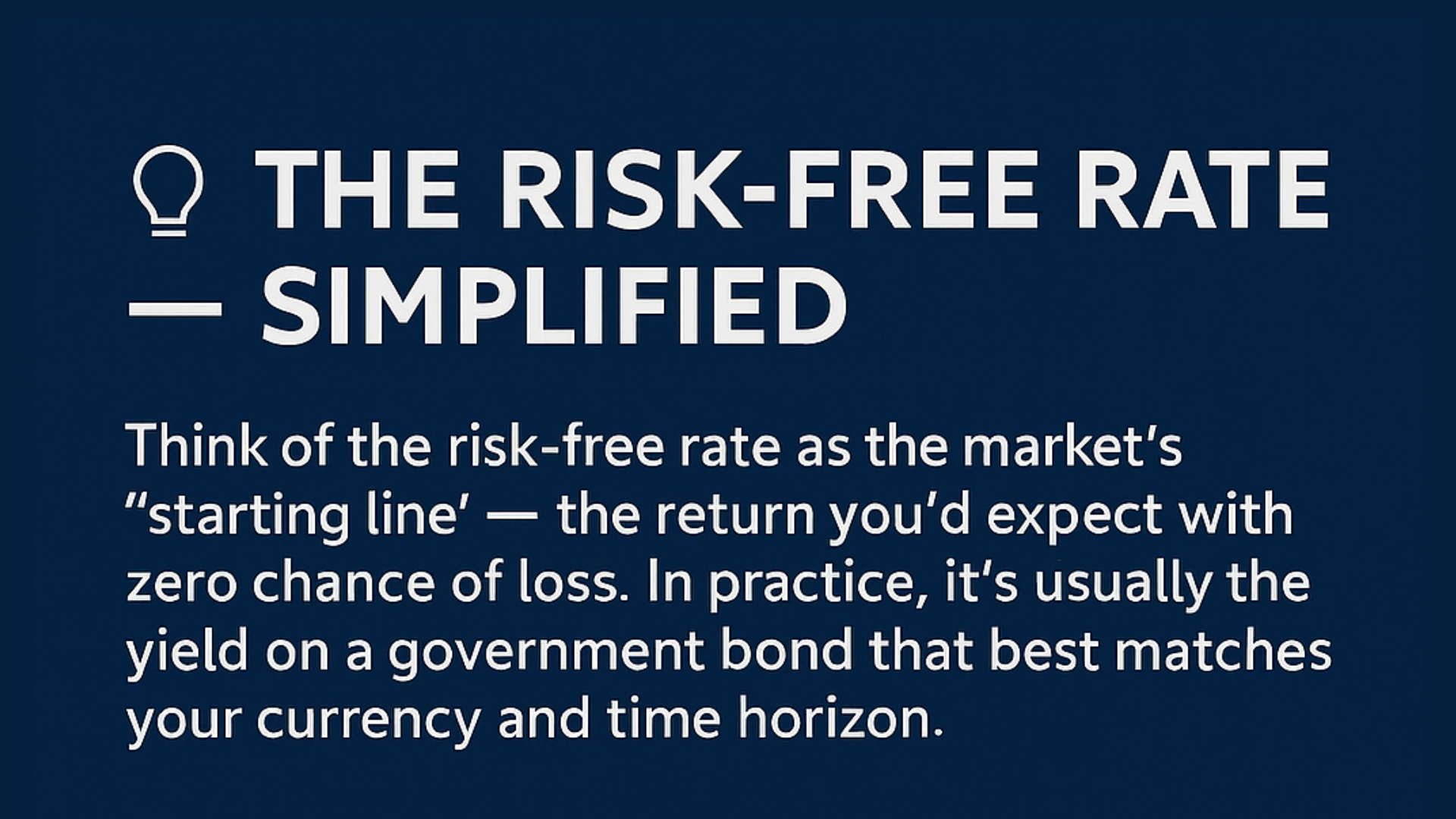 Risk-Free Rate